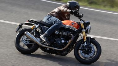 Triumph Speed Twin 1200 RS 2025 nella prova