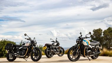 Triumph Speed Twin 900 2025, la gamma colori