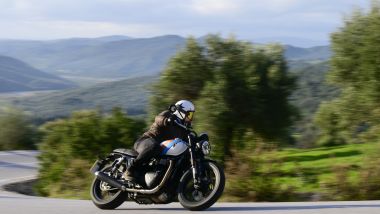 Triumph Speed Twin 900 2025, uno scatto del test