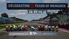 La MotoGP festeggia i 75 anni a Silverstone con le livree speciali per tutti i team