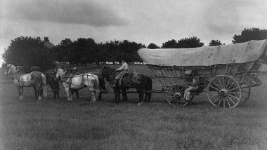 Un tipico conestoga del '700