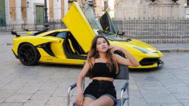 Una foto del servizio fotografico di Letizia Battaglia per Lamborghini