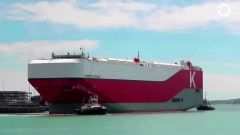 Video: a bordo delle navi che trasportano 6.900 auto