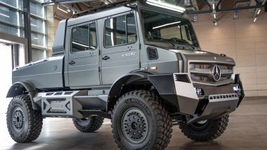 Unimog prototipo: per celebrare gli 80 anni di Unimog Mercedes a realizzato un modello unico