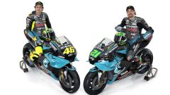 La presentazione del team Yamaha Petronas SRT di Rossi e Morbidelli