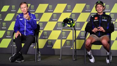 Valentino Rossi e Lin Jarvis (Yamaha)