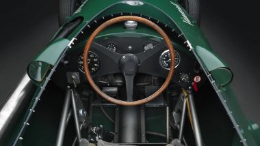 Vanwall F1: gli interni della monoposto replica del '58