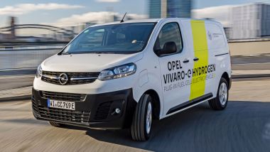 Veicoli commerciali leggeri: il nuovo Opel Vivaro a idrogeno
