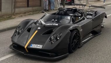 Video Pagani Zonda Barchetta: il video dell'incidente della supercar italiana