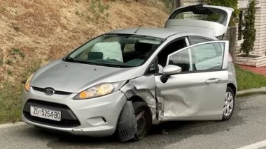 Video Pagani Zonda Barchetta: la Ford Fiesta coinvolta suo malgrado nell'incidente