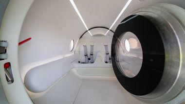 Virgin Hyperloop: l'interno dell'pod XP-2