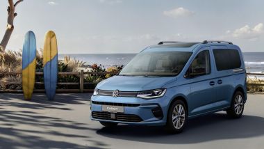 Volkswagen Caddy 2026: debutta l'inedito multispazio, nella foto in versione California