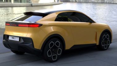 Volkswagen EVX: il progetto ''virtuale'' Italdesign di una coupé con proporzioni da crossover