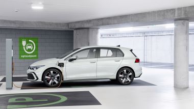 Volkswagen Golf GTE: visuale laterale