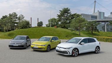 Volkswagen Golf: la gamma delle ibride