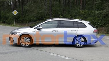 Volkswagen Golf Variant 2021: visuale laterale