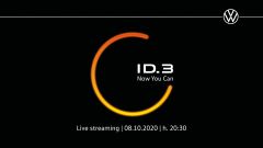 Video Volkswagen ID.3: la presentazione in live streaming