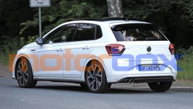 Volkswagen Polo GTI 2021: visuale di 3/4 posteriore