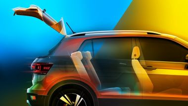 Volkswagen T-Cross 2018 ha il divanetto scorrevole