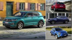 Nuova Volkswagen T-Cross 2018, il confronto con i Suv compatti rivali