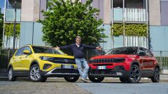 Jeep Avenger e-Hybrid e Volkswagen T-Cross a confronto
