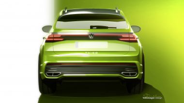 Volkswagen Taigo, visuale posteriore