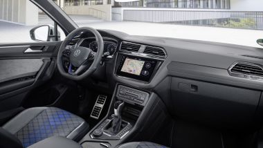 Volkswagen Tiguan R 2021, gli interni