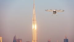 Volocopter, a Dubai il battesimo dell'aria del taxi volante senza pilota