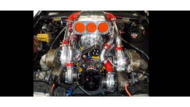 Volvo 960 Turbo Dart Racing, il motore