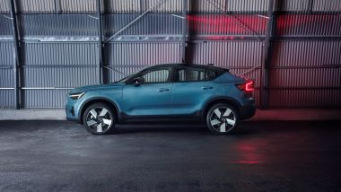 Volvo C40 Recharge: visuale laterale