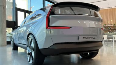 Volvo Concept Recharge: design evocativo ma evoluto in chiave aerodinamica