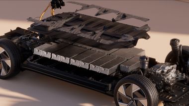 Volvo ES90: la batteria sarà da 107 kWh