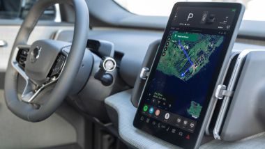 Volvo EX30 Cross Country, l'infotainment Google Automotive