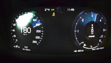Volvo, velocità massima autolimitata a 180 km/h