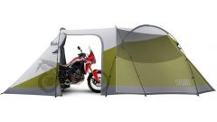 Gadget moto: Vuz Moto la tenda con box integrato per gli amanti del outdoor