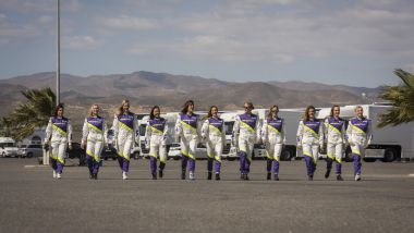 W-Series, le ragazze impegnate nel test di Almeria nel 2019
