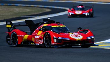 Wec 2023: le Ferrari 499P numero 50 e 51 alla 24 Ore di Le Mans | Foto: Ferrari 