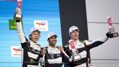 WEC 2024: Rossi, Al Harthy e Martin sul podio del Fuji