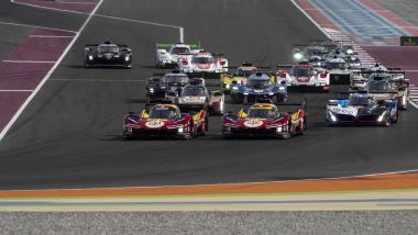 WEC 2025, 1812 Km del Qatar: la partenza