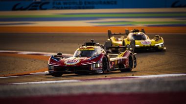 WEC 2025, 1812 Km del Qatar: le due Ferrari 499P al comando