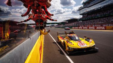 WEC 2025, 24 Ore di Le Mans: la Ferrari 499P #83 in trionfo