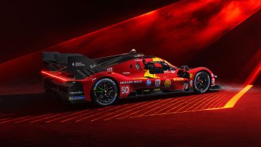 WEC 2025, presentazione Ferrari 499P