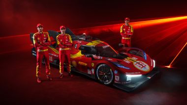 WEC 2025, presentazione Ferrari 499P