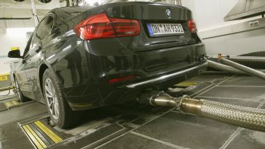 WLTP vs NEDC: i test WLTP su una BMW