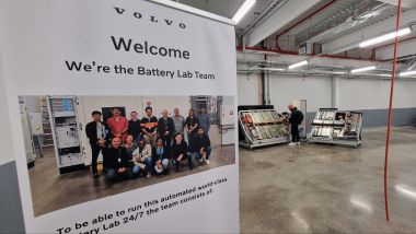 World of Volvo, il Battery Lab