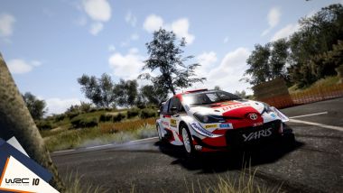 WRC 10: uno screenshot di gioco