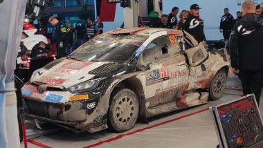 WRC 2023, Rally Finlandia: la Toyota di Rovanpera (foto Martino Coda Zabetta per MotorBox)