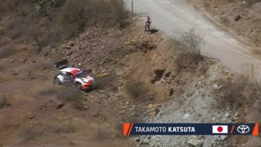 WRC 2023, Rally Messico: l'uscita di Takamoto Katsuta