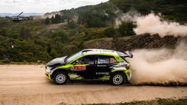 WRC 2023, Rally Portogallo: Oliver Solberg (Skoda)
