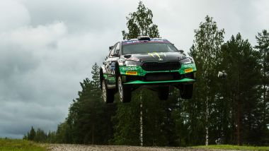 WRC 2024, Rally Finlandia: Oliver Solberg (Skoda)